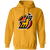 Michigan Stags WHA Hockey Hoodie Pullover in Gold