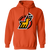 Michigan Stags WHA Hockey Hoodie Pullover in Orange
