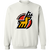 Michigan Stags WHA Hockey Sweatshirt Crewneck Pullover in white