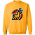 Michigan Stags WHA Hockey Sweatshirt Crewneck Pullover in gold