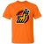 Michigan Stags WHA Hockey Short Sleeve Tee Shirt in safety Orange