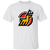 Michigan Stags WHA Hockey Short Sleeve Tee Shirt in White