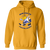 Minnesota Fighting Saints WHA Hockey Hoodie Pullover in Gold