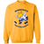 Minnesota Fighting Saints WHA Hockey Sweatshirt Crewneck Pullover in gold