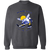 Minnesota Fighting Saints WHA Hockey Sweatshirt Crewneck Pullover in dark heather