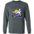 Minnesota Fighting Saints WHA Hockey Long Sleeve Shirt in Dark Heather