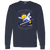 Minnesota Fighting Saints WHA Hockey Long Sleeve Shirt in Navy