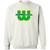 New England Whalers WHA Hockey Sweatshirt Crewneck Pullover in White