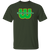 New England Whalers WHA Hockey Short Sleeve Tee Shirt in Forest Green