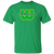 New England Whalers WHA Hockey Short Sleeve Tee Shirt in Irish Green