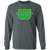 New England Whalers WHA Hockey Long Sleeve Shirt in Dark Heather