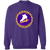 New York Golden Blades WHA Hockey Sweatshirt Crewneck Pullover in purple