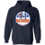 New York Raiders WHA Hockey Hoodie Pullover in Navy