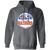 New York Raiders WHA Hockey Hoodie Pullover in Heather Grey