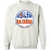New York Raiders WHA Hockey Sweatshirt Crewneck Pullover in white