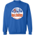 New York Raiders WHA Hockey Sweatshirt Crewneck Pullover in royal blue