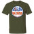 New York Raiders WHA Hockey Short Sleeve Tee Shirt in Military Green