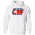 Ottawa Nationals WHA Hockey Hoodie Pullover in White