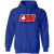 Ottawa Nationals WHA Hockey Hoodie Pullover in Royal Blue
