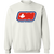 Ottawa Nationals WHA Hockey Sweatshirt Crewneck Pullover in white