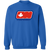 Ottawa Nationals WHA Hockey Sweatshirt Crewneck Pullover in royal blue