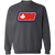 Ottawa Nationals WHA Hockey Sweatshirt Crewneck Pullover in dark heather