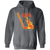Philadelphia Blazers WHA Hockey Hoodie Pullover in Dark Heather