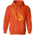 Philadelphia Blazers WHA Hockey Hoodie Pullover in Orange