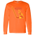 Philadelphia Blazers WHA Hockey Long Sleeve Shirt in Safety Orange