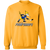 Phoenix Roadrunners WHA Hockey Sweatshirt Crewneck Pullover in gold