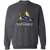 Phoenix Roadrunners WHA Hockey Sweatshirt Crewneck Pullover in dark heather