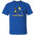 Phoenix Roadrunners WHA Hockey Short Sleeve Tee Shirt in Royal Blue