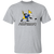 Phoenix Roadrunners WHA Hockey Short Sleeve Tee Shirt in Sport Grey