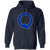 Quebec Bulldogs WHA Hockey Hoodie Pullover in Navy