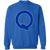 Quebec Bulldogs WHA Hockey Sweatshirt Crewneck Pullover in royal blue