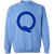 Quebec Bulldogs WHA Hockey Sweatshirt Crewneck Pullover in carolina blue