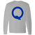 Quebec Bulldogs WHA Hockey Long Sleeve Shirt in Sport Grey
