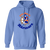 San Diego Mariners WHA Hockey Hoodie Pullover in Carolina Blue