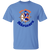 San Diego Mariners WHA Hockey Short Sleeve Tee Shirt in Carolina Blue