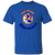 San Diego Mariners WHA Hockey Short Sleeve Tee Shirt in Royal Blue