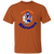 San Diego Mariners WHA Hockey Short Sleeve Tee Shirt in Texas Orange
