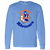 San Diego Mariners WHA Hockey Long Sleeve Shirt in Carolina Blue