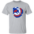 Toronto Toros WHA HockeyShort Sleeve Tee Shirt in Sport Grey