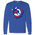 Toronto Toros WHA Hockey Long Sleeve Shirt in Royal Blue