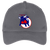 Birmingham Bulls WHA Hockey Twill Cap 5-Panel in Charcoal