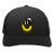 Cincinnati Stingers WHA Hockey Team Snapback Trucker Cap in Black/Black