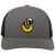 Cincinnati Stingers WHA Hockey Team Snapback Trucker Cap in Graphite/Black