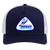 Houston Aeros WHA Hockey Team Snapback Trucker Cap in True Navy/White