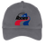Indianapolis Racers WHA Hockey Twill Cap 5-Panel in Charcoal