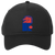 Jersey Knights WHA Hockey Twill Cap 5-Panel in Black